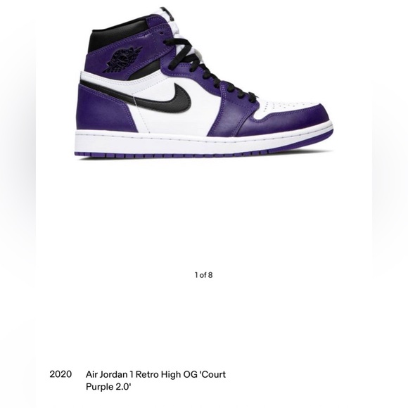 Nike Other - Nike Air Jordan retro high OG Court in size 6.5 youth